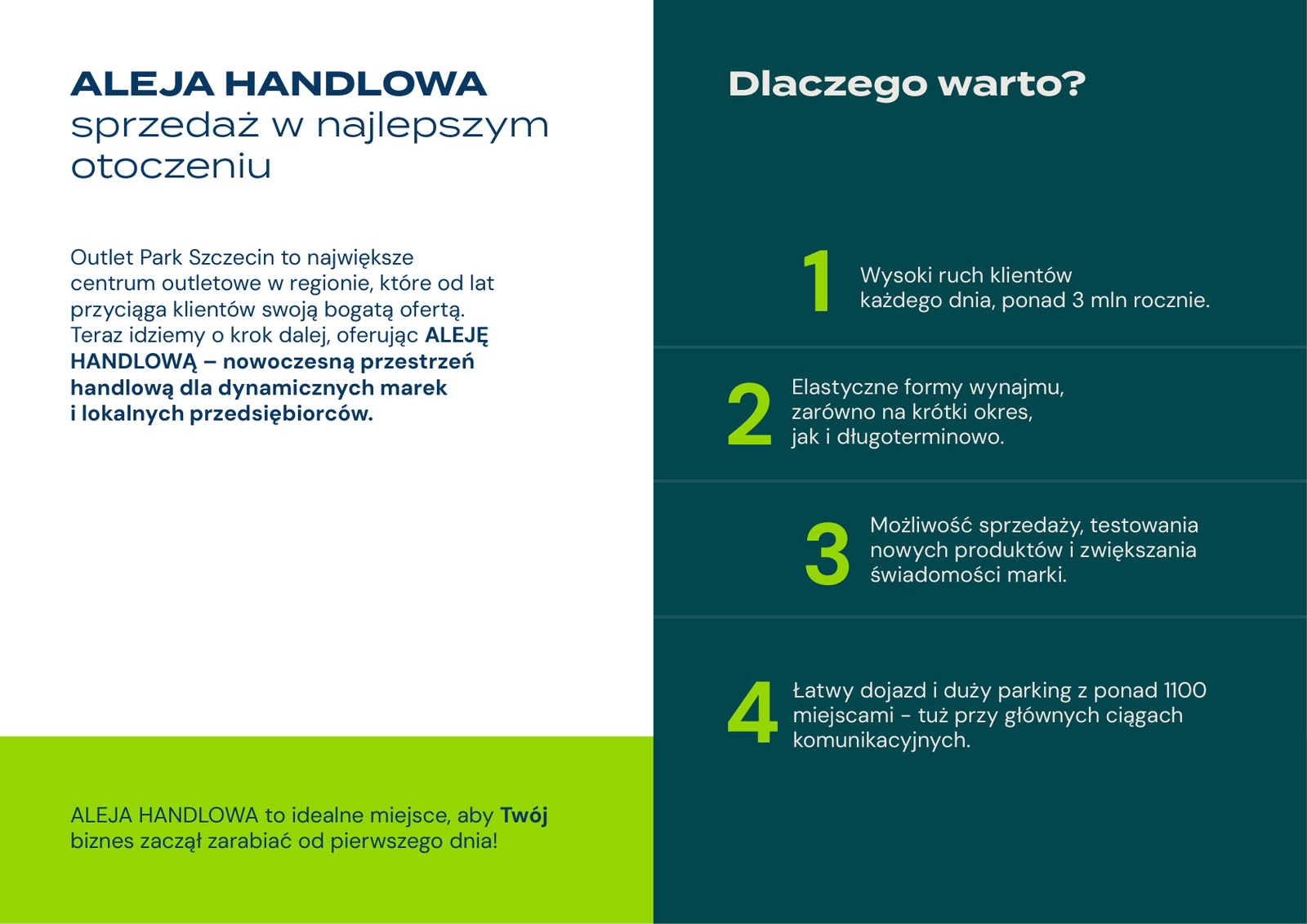 Aleja handlowa — plansza 3