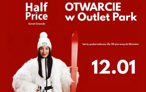 HALF PRICE wjeżdża do&nbsp;Outlet Park