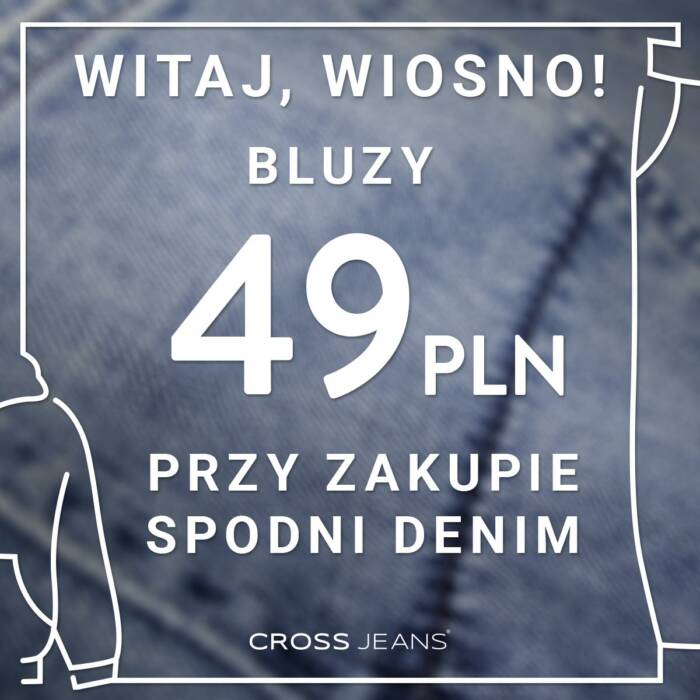 Witaj, wiosno! Bluzy 49,90 PLN