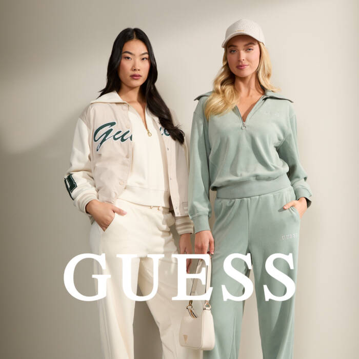 Aktywna wiosna tylko z nową kolekcją GUESS Outlet – komfortowe sety, które sprawdzą się na każdy dzień. 💚