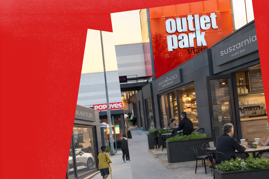 zdjęcie outlet park i nowo otwartej alei handlowej