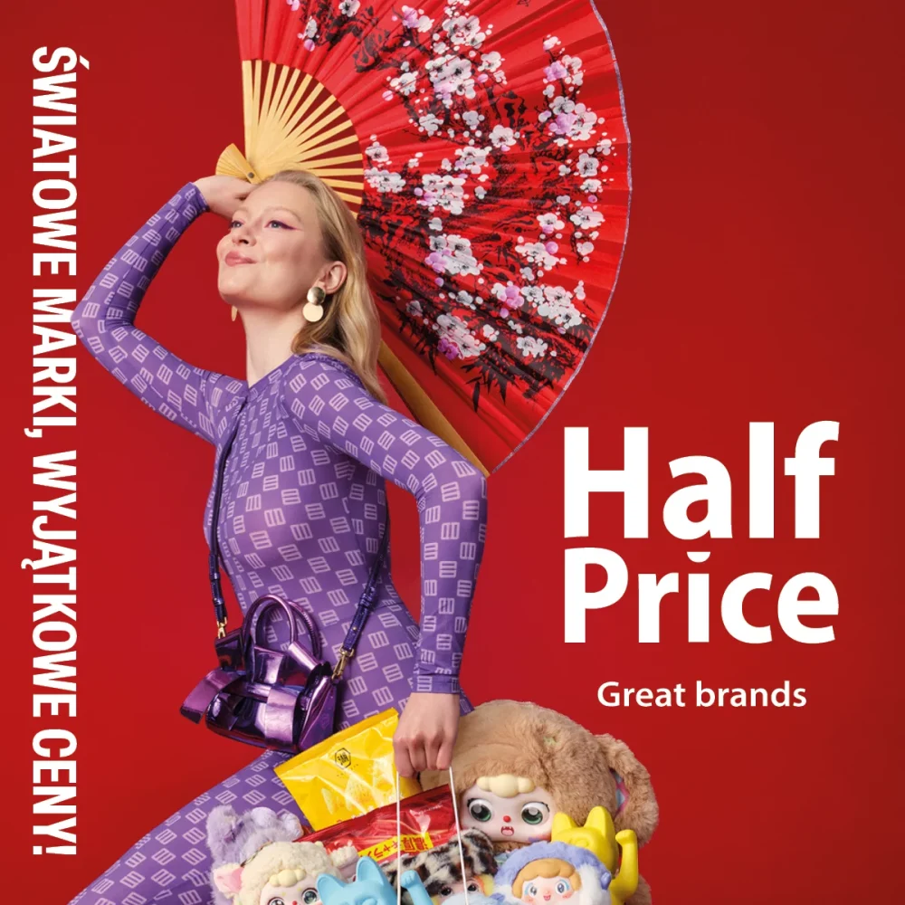 Grafika promocja Half Price
