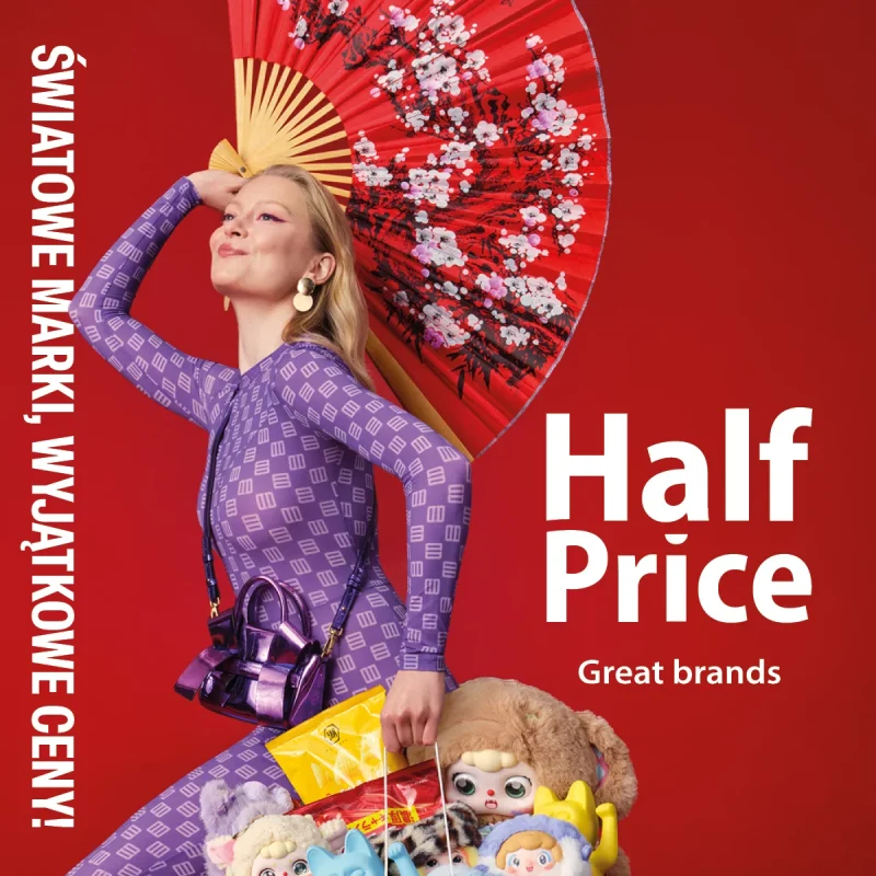 Grafika promocja Half Price