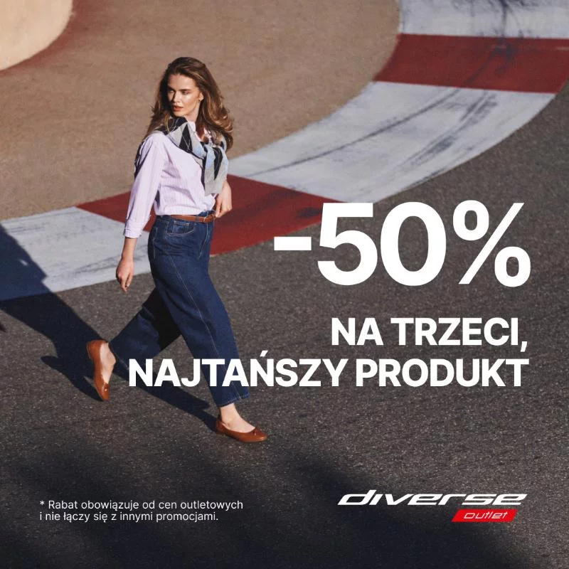 -50% na trzeci najtańszy produkt