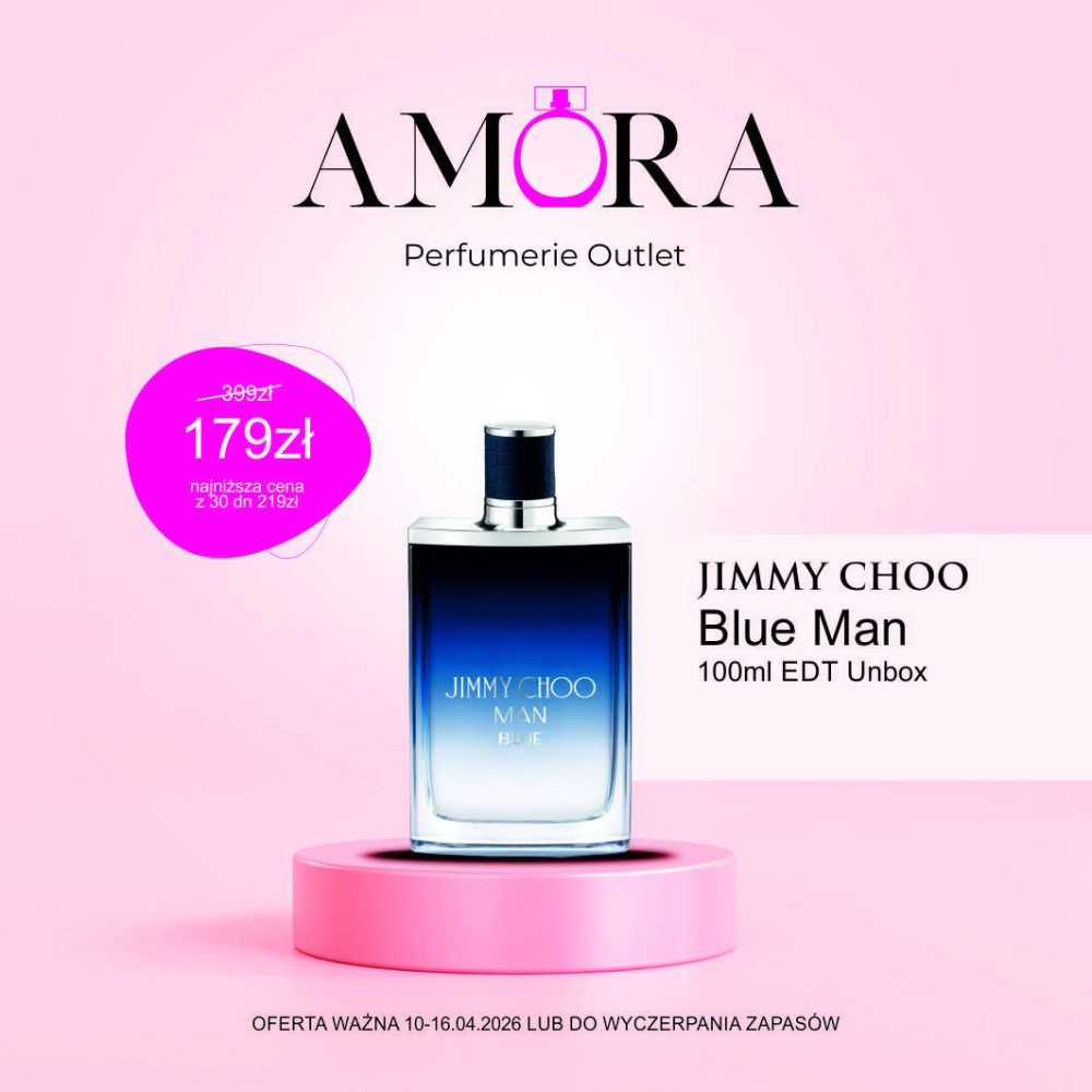 Perfumy Jimmy Choo Blue Man 100 ml w promocji za 179 zł