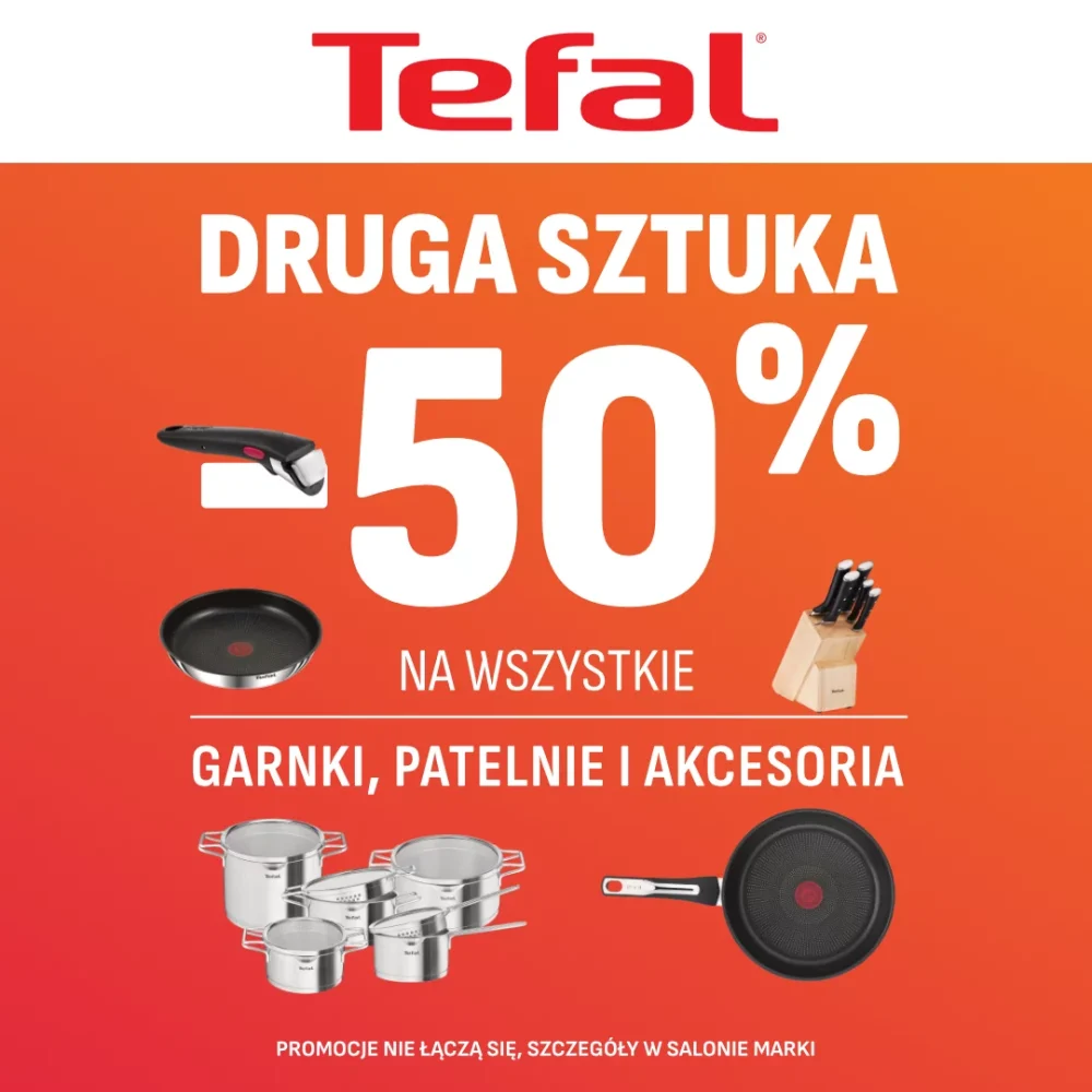 Grafika promocji Tefal