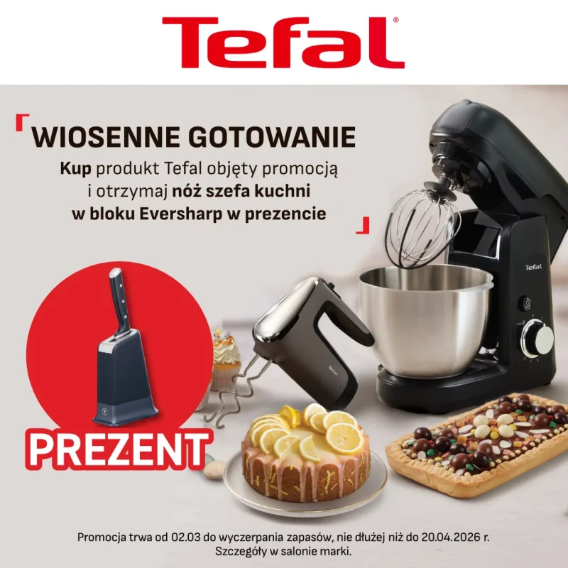 Grafika promocji Tefal