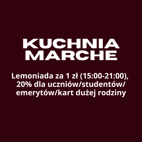 Lemoniada w Kuchnia Marche dla każdego