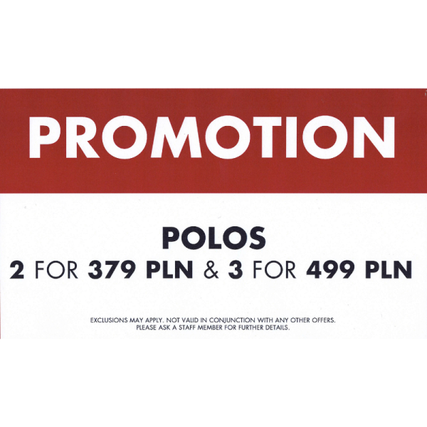 Koszulki polo Tommy Hilfiger w promocji 2 za 379 zł lub 3 za 499 zł Outlet Park Szczecin
