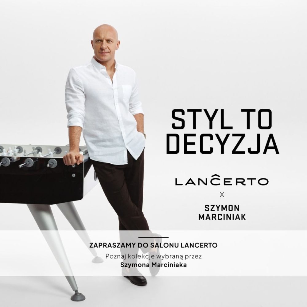 Lancerto kolekcja Szymona Marciniaka Outlet Park Szczecin