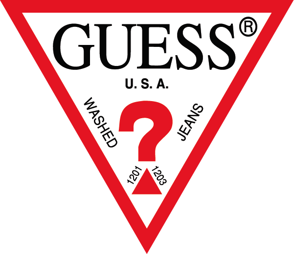 GUESS Apparel – logo trójkątne