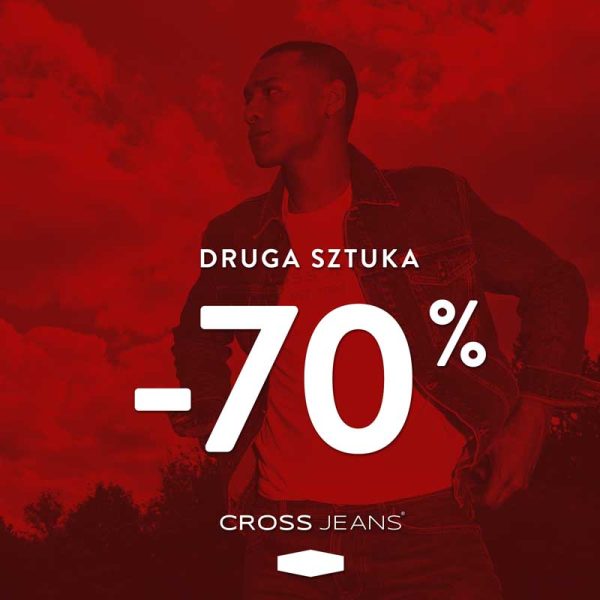 Cross Jeans druga sztuka -70% Outlet Park Szczecin