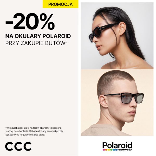 CCC okulary Polaroid promocja Outlet Park Szczecin