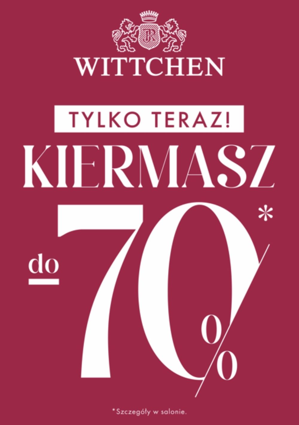 Grafika promocyjna WITTCHEN z napisem \