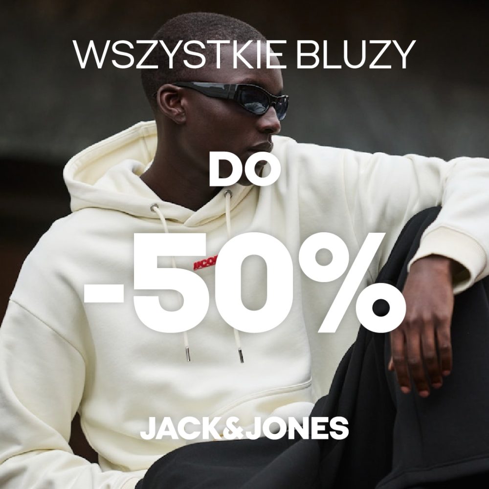 Jack & Jones bluzy promocja Outlet Park Szczecin