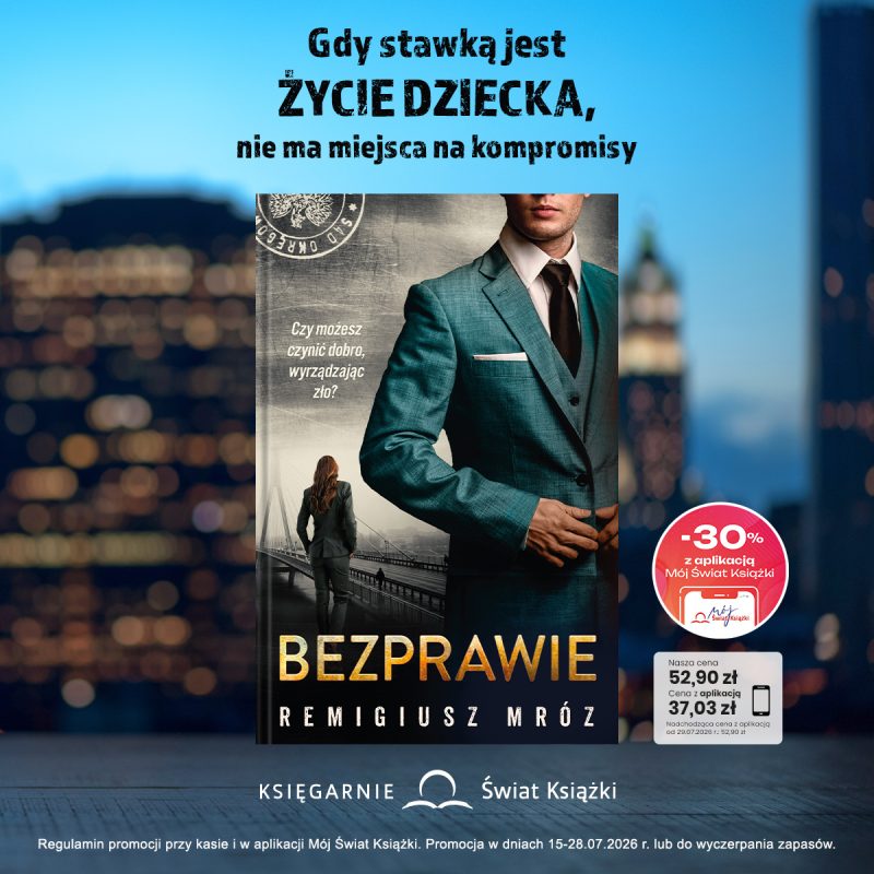 Okładka książki Remigiusza Mroza \