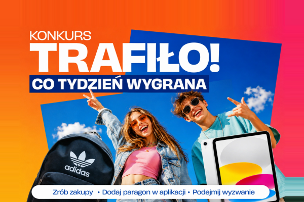 Konkurs TRAFIŁO! w Outlet Park Szczecin – co tydzień wygrana: iPad i plecak adidas