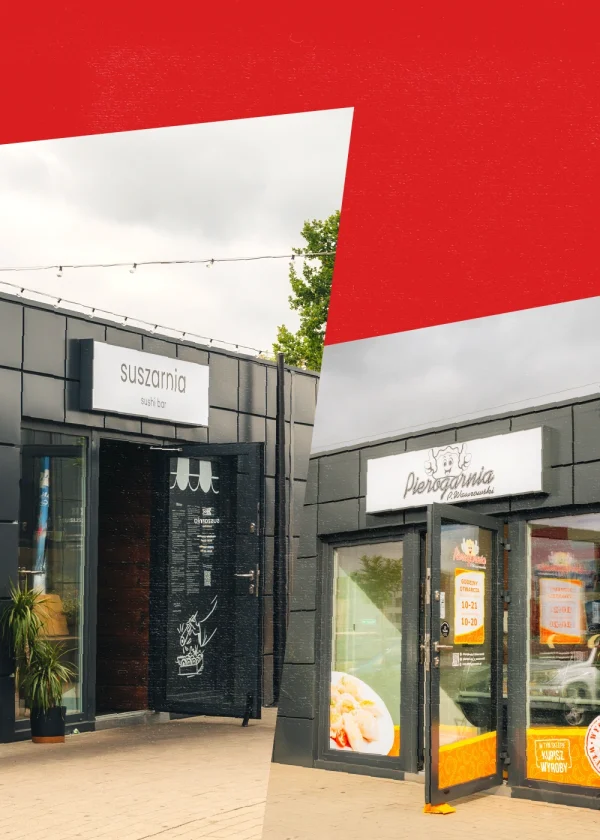 lokale Alei Handlowej Outlet Park Szczecin – sushi bar Suszarnia i Pierogarnia