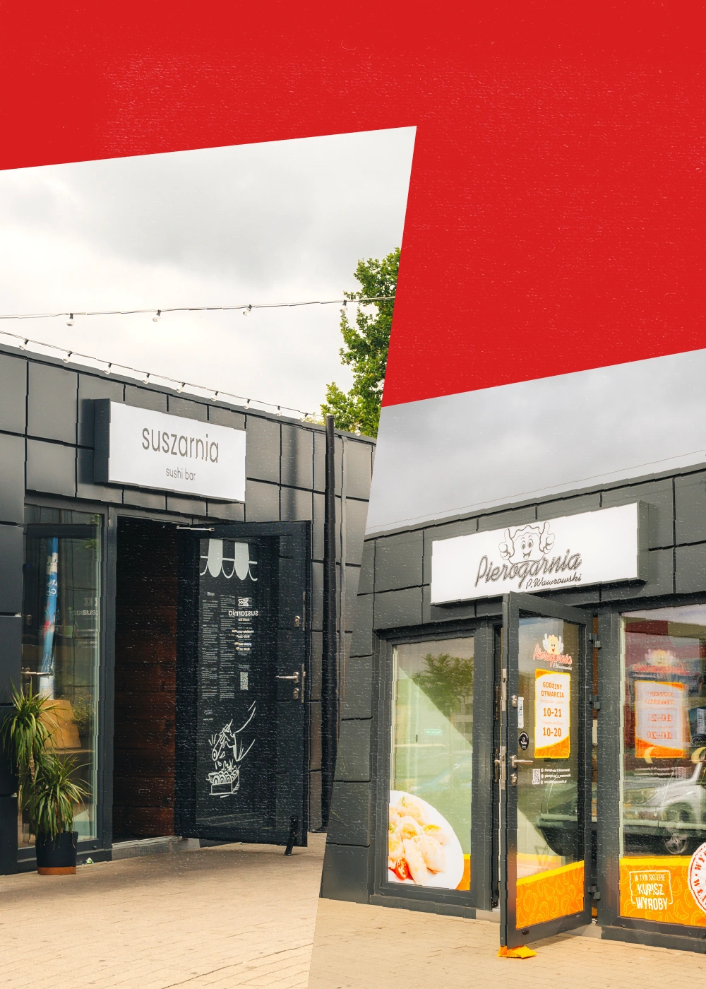 lokale Alei Handlowej Outlet Park Szczecin – sushi bar Suszarnia i Pierogarnia
