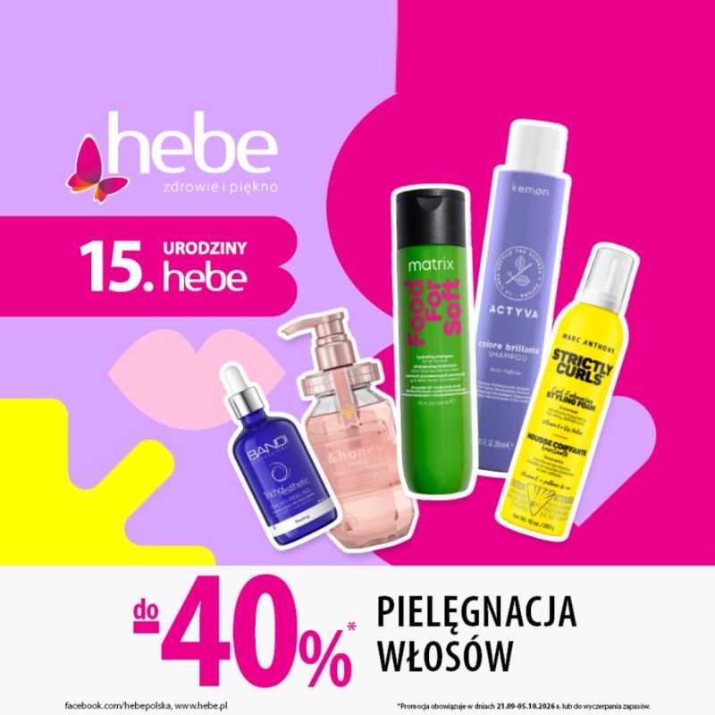 Hebe – promocja
