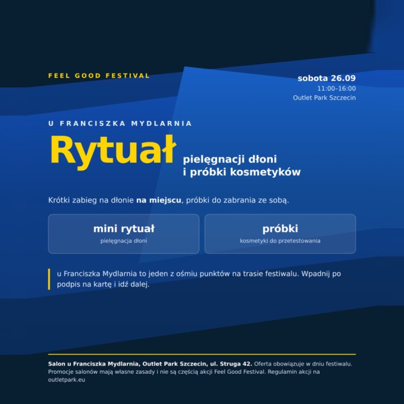 U Franciszka Mydlarnia – promocja