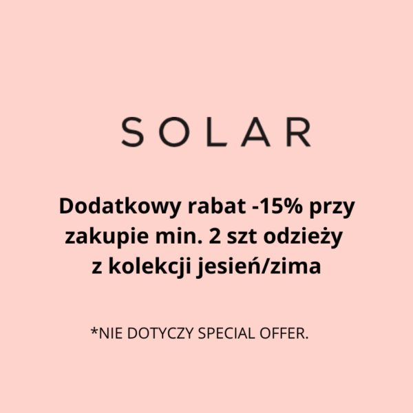 SOLAR – promocja