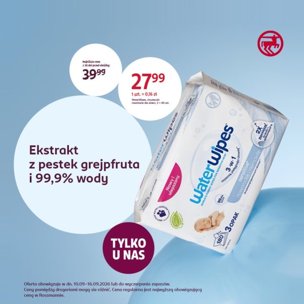 WaterWipes – promocja