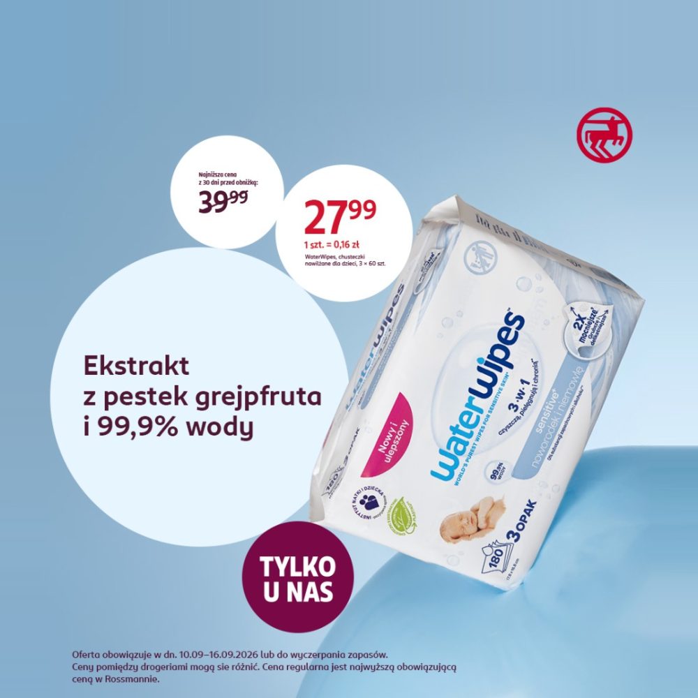 WaterWipes – promocja