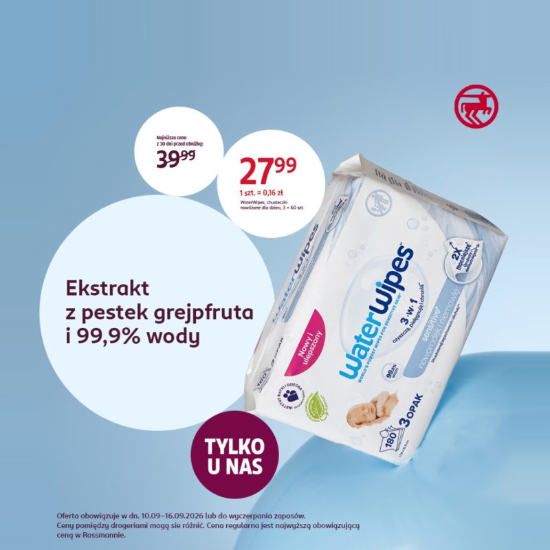 WaterWipes – promocja